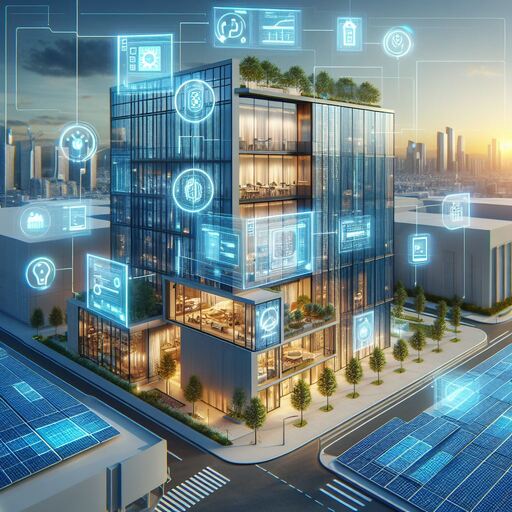 Building automation systems illustration