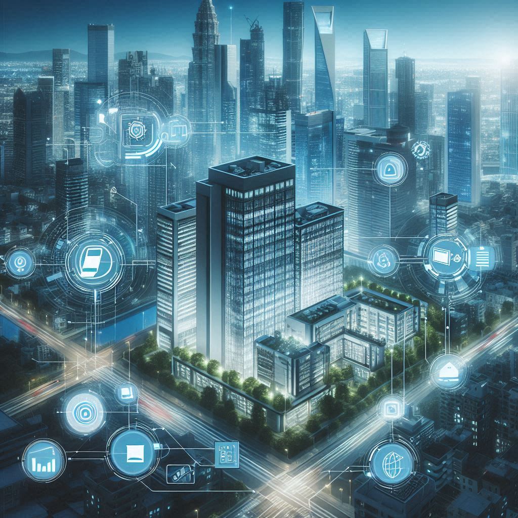 Building automation systems illustration